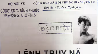 Bắt đối tượng truy nã đặc biệt xăm hình “thần điêu”