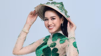 Tiết lộ thêm về bộ trang phục "rau má" được Đỗ Thị Hà mang đến "Miss World 2021"