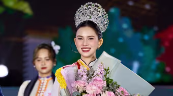 Nhan sắc "cực phẩm" và chia sẻ đầu tiên của "Người đẹp Hoa Ban 2025" Linh Đan