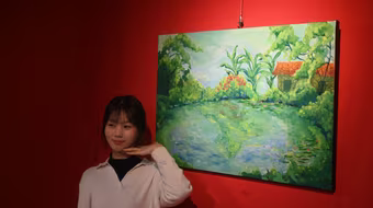 "Gò má em - Mảnh khói tàn": cuộc đối thoại của cô học trò 18 tuổi với nghệ thuật