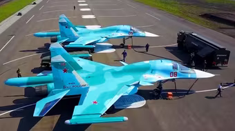 Không quân Nga nhận thêm lô chiến đấu cơ Su-34 mới tinh