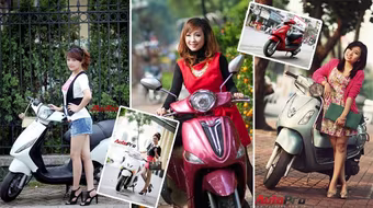 5 mẫu xe máy "làm quà" cho chị em nhân dịp 8-3 