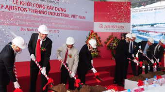 Ariston Thermo khởi công nhà máy lớn tại Bắc Ninh