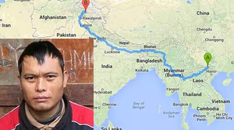 Lưu lạc 5.800 km từ Mèo Vạc, Hà Giang sang tận...Pakistan