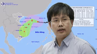 Giám đốc Trung tâm Dự báo KTTV Quốc gia nhận định gì về bão số 7?