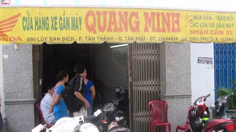 1 cửa hàng bị mất trộm hơn chục xe gắn máy