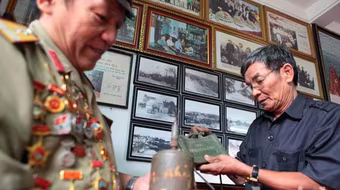 Những kỷ vật biết nói của một thời chiến trận