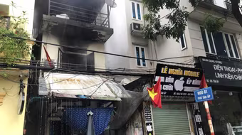 Kịp thời dập tắt đám cháy tại nhà dân 