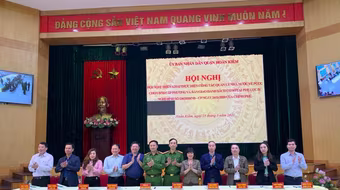 Bàn giao 5.190 cơ sở phòng cháy thuộc diện quản lý cho cấp phường