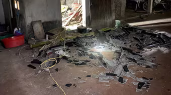 Một người bị thương do xảy ra vụ nổ trong bếp nhà dân ở Bắc Giang