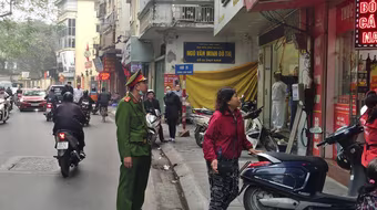 Tuần tra lưu động, kiên quyết xử lý vi phạm để lập lại trật tự đô thị 