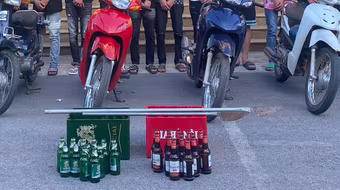 Làm rõ nhóm côn đồ mang theo hung khí trong đêm
