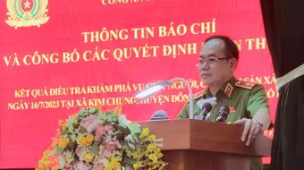 Lãnh đạo Bộ Công an và Thành phố khen thưởng chiến công xuất sắc của Công an Hà Nội