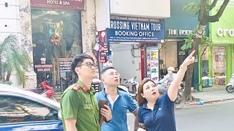 Nữ "chiến sỹ” phòng cháy không mang sắc phục lính cứu hỏa