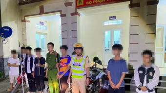 Kịp thời ngăn chặn nhóm thanh, thiếu niên mang hung khí đi giải quyết mâu thuẫn