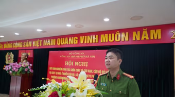 Rút kinh nghiệm công tác chữa cháy, cứu nạn, cứu hộ sau vụ cháy chung cư mini tại quận Thanh Xuân