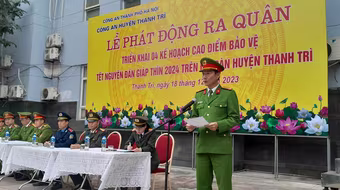 Quyết tâm thực hiện tốt các biện pháp đảm bảo an ninh trật tự địa bàn