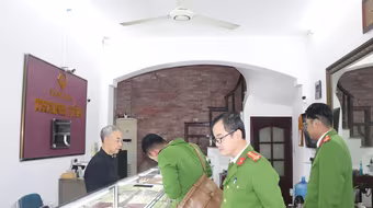 Chủ động phòng chống tội phạm cướp ngân hàng và cơ sở kinh doanh vàng, bạc