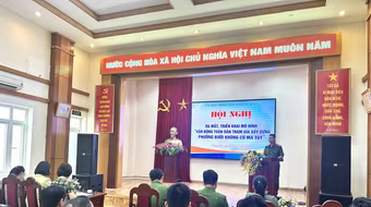 Ra mắt mô hình điểm “Vận động toàn dân tham gia xây dựng phường không có ma tuý"