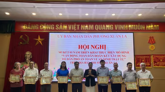 Lan tỏa các biện pháp nâng cao ý thức cảnh giác phòng ngừa tội phạm trong nhân dân