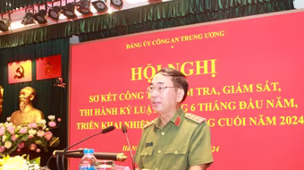 Công tác kiểm tra, giám sát góp phần quan trọng xây dựng lực lượng Công an nhân dân trong sạch, vững mạnh