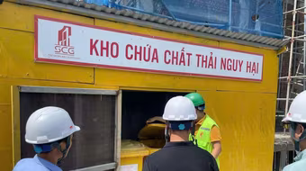 Xử phạt công trình xây dựng vi phạm về môi trường ở mức 45 triệu đồng