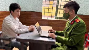 Bắt đối tượng dùng hình ảnh chuyển khoản giả để lừa đảo