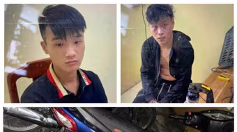 Bắt 2 đối tượng dùng bình xịt hơi cay cướp tài sản