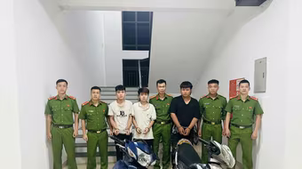 Nhanh chóng bắt giữ 3 đối tượng cướp giật tài sản