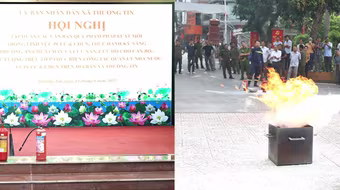 Tập huấn công tác an toàn cháy, nổ tại xã Thường Tín