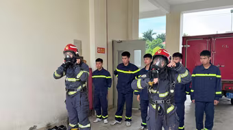 Kiểm tra nghiệp vụ, đáp ứng nhiệm vụ sẵn sàng chiến đấu với “giặc lửa”