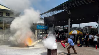 Triển khai các biện pháp phòng chống cháy, nổ tại phường Hồng Hà