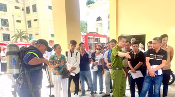 Đội Chữa cháy và cứu nạn, cứu hộ khu vực số 14 nỗ lực vì sự an toàn của người dân