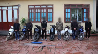 Xử lý nhóm đối tượng mang hung khí đi giải quyết mâu thuẫn