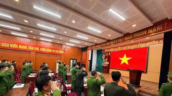 Gắn phong trào thi đua “Ba nhất” với các chuyên đề đảm bảo an ninh trật tự địa bàn