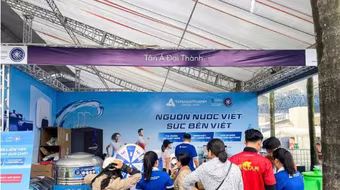 Nhìn lại dấu ấn của gian hàng Tân Á Đại Thành tại Standard Chartered Marathon 2025