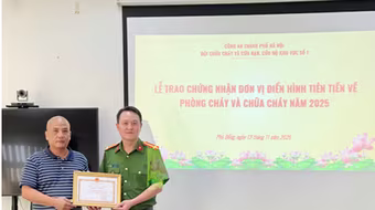Thực tập phương án chữa cháy và cứu nạn, cứu hộ tại Công ty cổ phần dầu khí An Pha