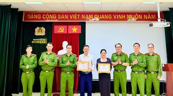 Đơn vị điển hình tiên tiến trong phong trào toàn dân tham gia phòng cháy, chữa cháy