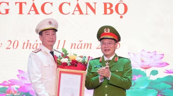 Công bố Quyết định bổ nhiệm Phó Cục trưởng Cục Cảnh sát Điều tra tội phạm về ma túy