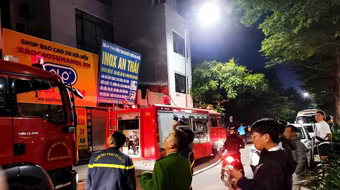 Kip thời cứu 5 người thoát hiểm trong vụ cháy nhà dân