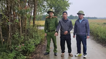 Công an xã Đồng Việt phối hợp điều tra, làm rõ đối tượng cướp giật tài sản