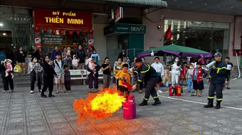 Cộng đồng Chung cư Đại Thanh chung tay vì sự an toàn phòng cháy, chữa cháy