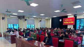 Xây dựng phường Ba Đình kiểu mẫu về trật tự văn minh đô thị