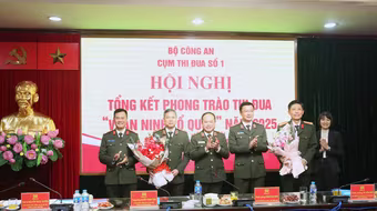 Đóng góp quan trọng vào thành tích chung của lực lượng Công an nhân dân 