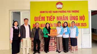 Phát động ủng hộ đồng bào miền Trung, Tây Nguyên khắc phục thiệt hại mưa lũ