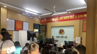 Tiếp tục triển khai cao điểm cấp căn cước cho học sinh trên địa bàn phường Tây Hồ