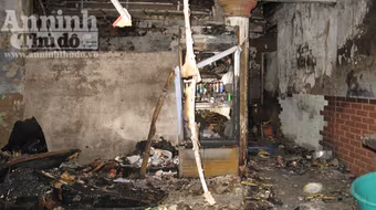 Cháy lớn tại nhà hàng Biển Đêm