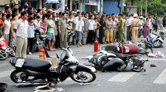 Tìm nhân chứng vụ TNGT trên đường Phan Trọng Tuệ