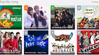 Valentine “xâm chiếm” BXH TV Show