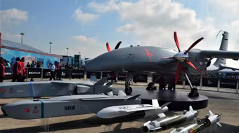 Thổ Nhĩ Kỳ lần đầu dùng UAV hạng nặng Akinci tấn công dữ dội Quân đội Syria